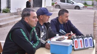 Rencontres qualificatives Mini football universitaire entre la direction des oeuvres universitaire de Bejaia et la selection de 14