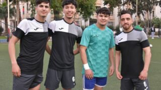 Rencontres qualificatives Mini football universitaire entre la direction des oeuvres universitaire de Bejaia et la selection de 28