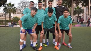 Rencontres qualificatives Mini football universitaire entre la direction des oeuvres universitaire de Bejaia et la selection de 31