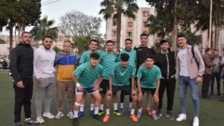 Rencontres qualificatives Mini football universitaire entre la direction des oeuvres universitaire de Bejaia et la selection de 34