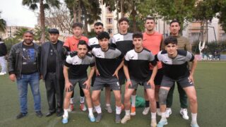 Rencontres qualificatives Mini football universitaire entre la direction des oeuvres universitaire de Bejaia et la selection de 36
