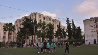 Rencontres qualificatives Mini football universitaire entre la direction des oeuvres universitaire de Bejaia et la selection de 38