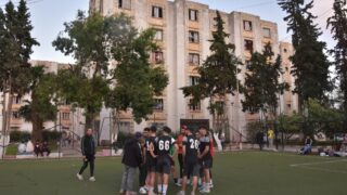 Rencontres qualificatives Mini football universitaire entre la direction des oeuvres universitaire de Bejaia et la selection de 42