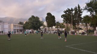 Rencontres qualificatives Mini football universitaire entre la direction des oeuvres universitaire de Bejaia et la selection de 45