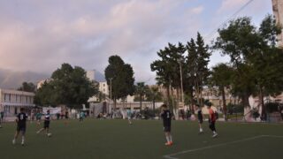 Rencontres qualificatives Mini football universitaire entre la direction des oeuvres universitaire de Bejaia et la selection de 47