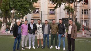 Rencontres qualificatives Mini football universitaire entre la direction des oeuvres universitaire de Bejaia et la selection de 50