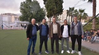 Rencontres qualificatives Mini football universitaire entre la direction des oeuvres universitaire de Bejaia et la selection de 54