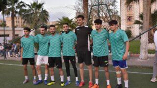 Rencontres qualificatives Mini football universitaire entre la direction des oeuvres universitaire de Bejaia et la selection de 56