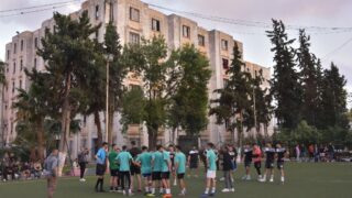 Rencontres qualificatives Mini football universitaire entre la direction des oeuvres universitaire de Bejaia et la selection de 63