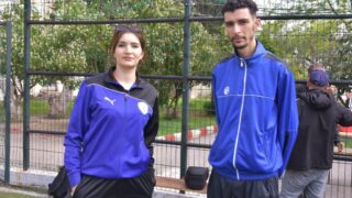 Rencontres qualificatives Mini football universitaire entre la direction des oeuvres universitaire de Bejaia et la selection de 68