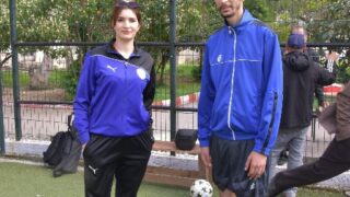 Rencontres qualificatives Mini football universitaire entre la direction des oeuvres universitaire de Bejaia et la selection de 71