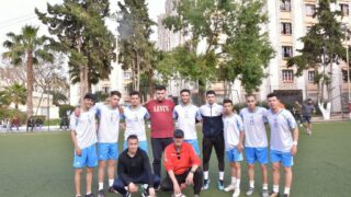 Rencontres qualificatives Mini football universitaire entre la direction des oeuvres universitaire de Bejaia et la selection de 73