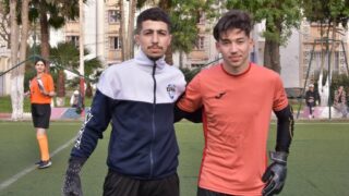 Rencontres qualificatives Mini football universitaire entre la direction des oeuvres universitaire de Bejaia et la selection de 82