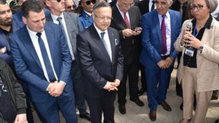 visite du ministre de lenseignement superieur Pr BADDARI 25 avril 2024 0041