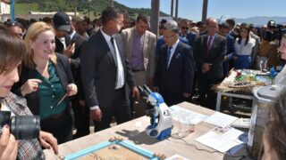 visite du ministre de lenseignement superieur Pr BADDARI 25 avril 2024 0054