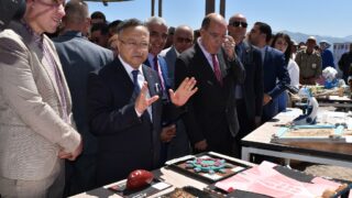 visite du ministre de lenseignement superieur Pr BADDARI 25 avril 2024 0057