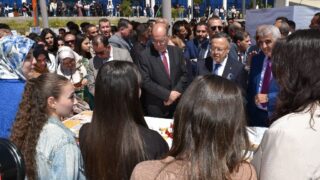 visite du ministre de lenseignement superieur Pr BADDARI 25 avril 2024 0068