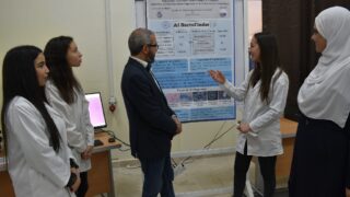 visite du ministre de lenseignement superieur Pr BADDARI 25 avril 2024 0085