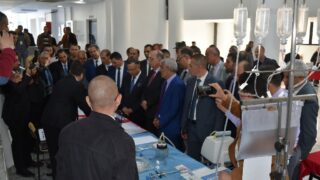 visite du ministre de lenseignement superieur Pr BADDARI 25 avril 2024 0116