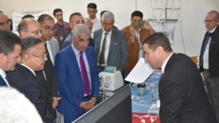 visite du ministre de lenseignement superieur Pr BADDARI 25 avril 2024 0120
