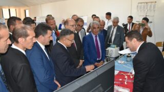 visite du ministre de lenseignement superieur Pr BADDARI 25 avril 2024 0121