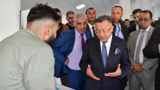 visite du ministre de lenseignement superieur Pr BADDARI 25 avril 2024 0126