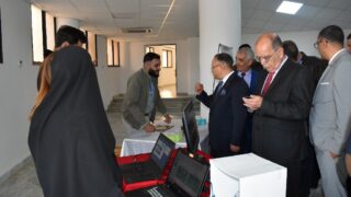 visite du ministre de lenseignement superieur Pr BADDARI 25 avril 2024 0130