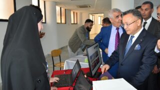 visite du ministre de lenseignement superieur Pr BADDARI 25 avril 2024 0132
