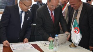 visite du ministre de lenseignement superieur Pr BADDARI 25 avril 2024 0181