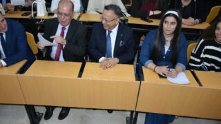 visite du ministre de lenseignement superieur Pr BADDARI 25 avril 2024 0198