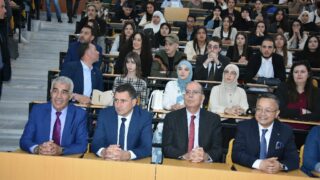 visite du ministre de lenseignement superieur Pr BADDARI 25 avril 2024 0200