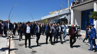 visite du ministre de lenseignement superieur Pr BADDARI 25 avril 2024 0223