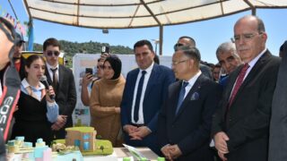 visite du ministre de lenseignement superieur Pr BADDARI 25 avril 2024 0243