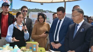 visite du ministre de lenseignement superieur Pr BADDARI 25 avril 2024 0244