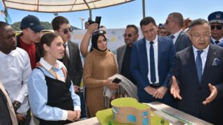 visite du ministre de lenseignement superieur Pr BADDARI 25 avril 2024 0248