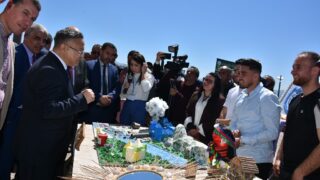 visite du ministre de lenseignement superieur Pr BADDARI 25 avril 2024 0250