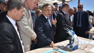 visite du ministre de lenseignement superieur Pr BADDARI 25 avril 2024 0258