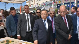 visite du ministre de lenseignement superieur Pr BADDARI 25 avril 2024 0277