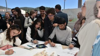 visite du ministre de lenseignement superieur Pr BADDARI 25 avril 2024 0294