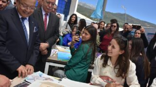 visite du ministre de lenseignement superieur Pr BADDARI 25 avril 2024 0297