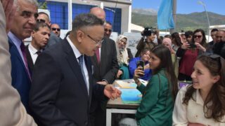 visite du ministre de lenseignement superieur Pr BADDARI 25 avril 2024 0298