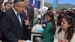 visite du ministre de lenseignement superieur Pr BADDARI 25 avril 2024 0299