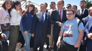 visite du ministre de lenseignement superieur Pr BADDARI 25 avril 2024 0307