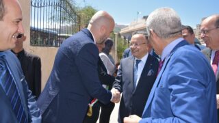 visite du ministre de lenseignement superieur Pr BADDARI 25 avril 2024 0312