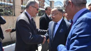 visite du ministre de lenseignement superieur Pr BADDARI 25 avril 2024 0330