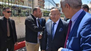 visite du ministre de lenseignement superieur Pr BADDARI 25 avril 2024 0333