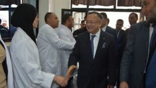 visite du ministre de lenseignement superieur Pr BADDARI 25 avril 2024 0337