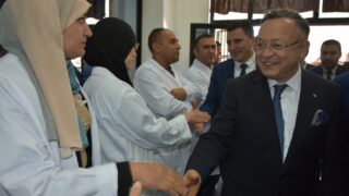 visite du ministre de lenseignement superieur Pr BADDARI 25 avril 2024 0338