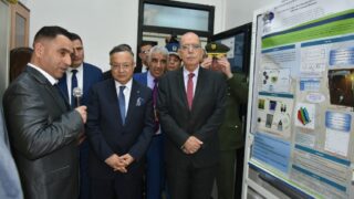 visite du ministre de lenseignement superieur Pr BADDARI 25 avril 2024 0347