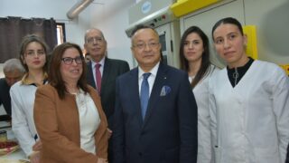 visite du ministre de lenseignement superieur Pr BADDARI 25 avril 2024 0351